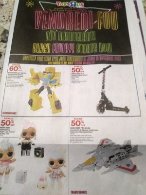 Transformers News: Transformers are the Main Door Crasher Product of Toysrus Canada's 2021 Black Friday Sale