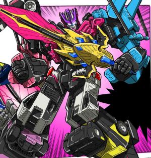 Transformers News: Comic for Takara Transformers Unite Warriors EX Megatronia