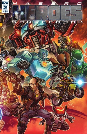 Transformers News: Previews for IDW Hasbro Heroes Sourcebooks #2 and #3