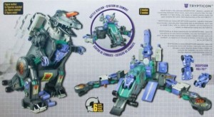 Transformers News: Hasbro Transformers Platinum Edition G1 Reissue Trypticon: Electronics Intact!
