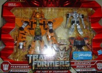 Transformers News: New Walmart ROTF exclusive 3-pack of Fearswoop w/ Sideswipe and Mudflap