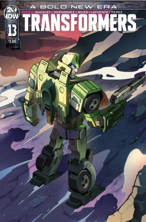 Transformers News: Time to Get Wrecked with Cover B to Issue #13 for IDW's Transformers Featuring Springer