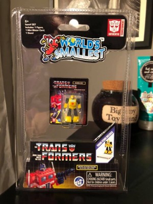 Transformers News: World's Smallest Transformers from Super Impulse Found at Target