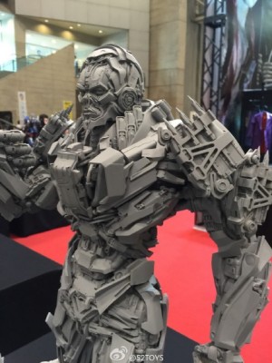 Transformers News: Wonderfest 2015 - Prime 1 Studio Museum Masterline AoE Lockdown, Optimus and Galvatron Busts