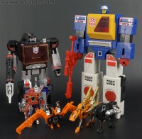 Transformers News: New Toy Galleries: Encores Soundblaster with Enemy & Wingthing and Twincast with Stripes & Nightstalker