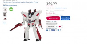 Transformers News: Transformers Generations 30th Anniversary Leader Class Jetfire Pre-Order up at Toys R Us