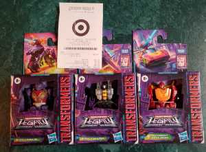 Transformers News: Wave 1 Core Toys of Transformers Legacy Found at Target