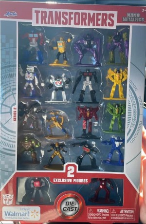 Transformers News: First Look at Second Set of Jada Transformers Minifigs Including G1 and Beast Wars Characters