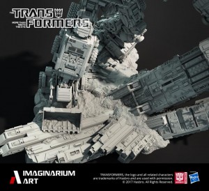 Transformers News: More Imaginarium Art Transformers Statue Images: Devastator Legs and Coronation Throne