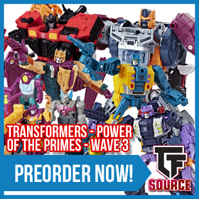 Transformers News: TFSource News! Source Cash, Badcube, PotP Predaking, and Several items arriving this week!