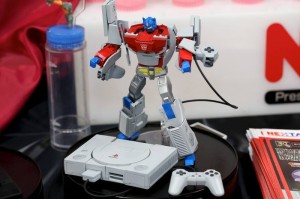 Transformers News: Takara-Tomy Playstation Optimus Prime Color Prototype Image