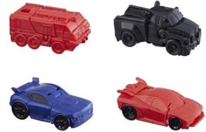 Transformers News: Images of Transformers Tiny Turbo Changers Series 3 With Evac, Sentinel Prime, Dino and More!