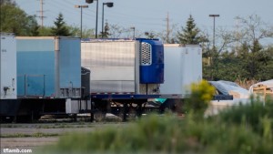 Transformers News: Transformers Movie Optimus Prime Trailer spotted in Detroit