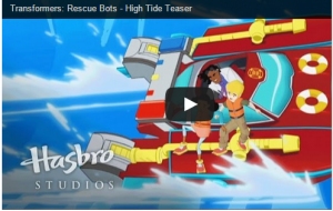 Transformers News: Transformers: Rescue Bots Character High Tide Debut Promo