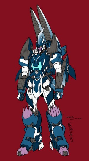 Transformers News: IDW Transformers: More Than Meets the Eye - Alex Milne Riptide Concept Art