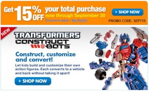 Transformers News: Save 15% on new toys from Transformers, My Little Pony and more at HTS