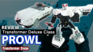 Transformers News: New Video Review of Transformers War for Cybertron Siege Wave 2 Deluxe Prowl