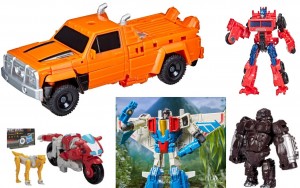 Transformers News: Battle Master Primal and Weaponizer Arcee Revealed Among New Stock Images for 10+ ROTB Toys