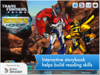Transformers News: Free Transformers Ruckus Reader.  Child Reading App!