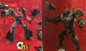 Transformers News: First Look at Transformers Studio Series WFC Game Megatron and ROTB Rhinox