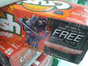 Transformers News: Crush Soda Transformers: The Last Knight Promotional Packs