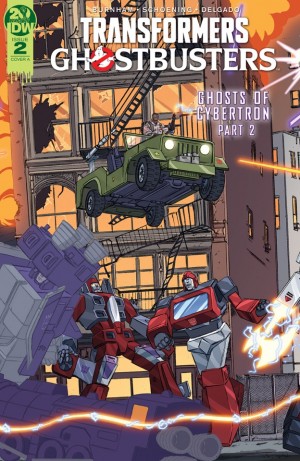 Transformers News: IDW Transformers Ghostbusters Number 2 Preview
