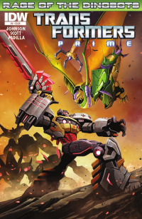 Transformers News: Transformers: Prime—Rage of the Dinobots #4 Preview