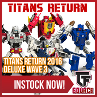 Transformers News: TFsource News! Rioter Despotron, Tyrantron, MP Dirge, Iron Factory, Scoria, Winter Sale & More!