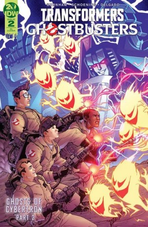 Transformers News: IDW Transformers Ghostbusters Ghosts of Cybertron Part 2 Review