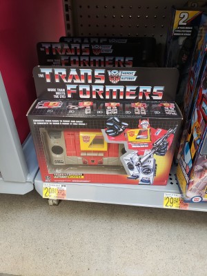 Transformers News: G1 Blaster Walmart Reissue Found in Stores