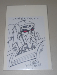 Transformers News: IDW Limited Giving Away Five Original Guido Guidi Transformers Sketches