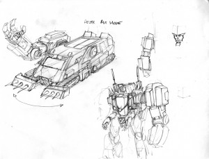 Transformers News: Alex Milne Further IDW DJD Concept Art