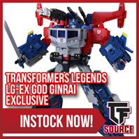 Transformers News: TFSource News! MT Bounceback, LG-EX God Ginrai, PE Mega Dragon, GT Guardian, PotP & More!