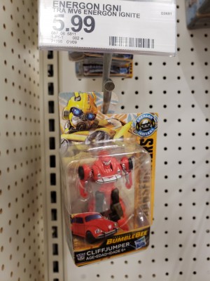Bumblebee Movie Speed Series Cliffjumper Found at Retail
