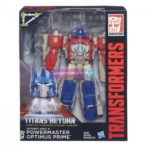 Transformers News: Stock Package Images - Transformers Titans Return Leaders Powermaster Prime and Blaster