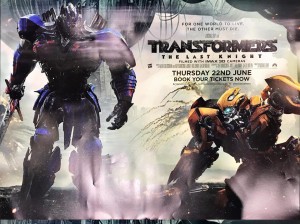 UK Posters for Transformers: The Last Knight at MCM London