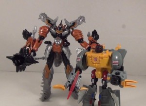 Transformers News: Video Review - Hasbro Transformers Age of Extinction Two-Pack Evolutions Grimlock