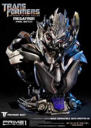 Transformers News: Prime 1 Studios "Final Battle" Megatron Bust