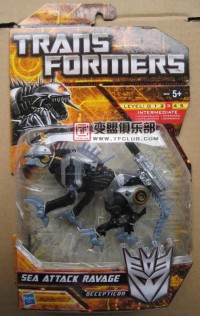 Transformers News: In-Package Images of Movie Sea Attack Ravage