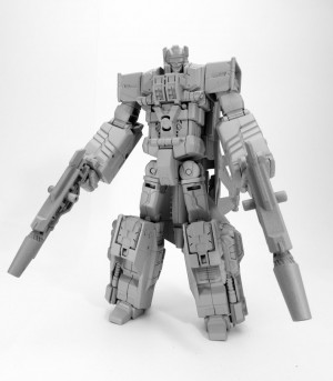 Transformers News: Prototype Images - Takara Transformers Unite Warriors Scattershot from Computron Set