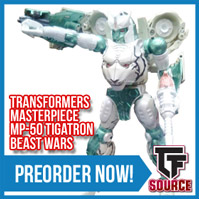 Transformers News: TFSource News - Earthrise Sunstreaker & Trailbreaker, MP-50 Tigatron, UT Dragoon and ZT Superitron!