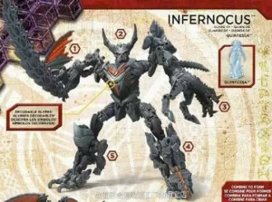 Transformers News: Transformers 5: The Last Knight Infernocus Combiner Toy Revealed; Quintessa Confirmed