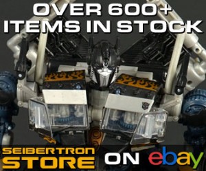 Transformers News: New items at the Seibertron Store on eBay + items from Ryan's personal collection