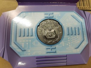 Transformers News: Takara Tomy Masterpiece Shockwave Collector Coin Images