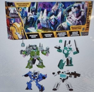 Transformers News: First Look at Buzzworthy Bumblebee Troop Builder Multipack