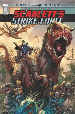 Transformers News: Three-Page Preview for IDW Hasbro Universe: Scarlett's Strike Force #2