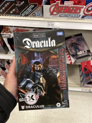 Transformers News: Hasbro Reminds us that Draculus is Out Soon at Target Where he is Street Dated