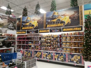 Transformers News: Huge Display of Bumblebee Toyline at Toysrus Stores in Canada