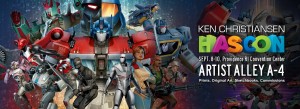 Transformers News: Hascon 2017 Update - Ken Christiansen to Attend