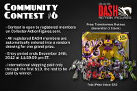 Transformers News: Register for Free with DASH to Win a Masterpiece Lambor and Bruticus